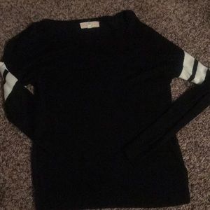 Black and white sweater